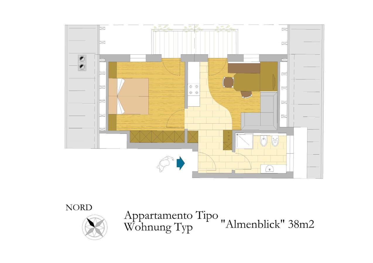 Feldererhof Apt Almenblick Santa Maddalena in Casies Ngoại thất bức ảnh